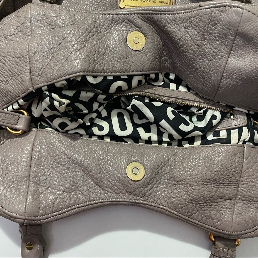 Marc Jacobs Classic Q Francesca Shopper Bag Grey - Picture 14 of 16